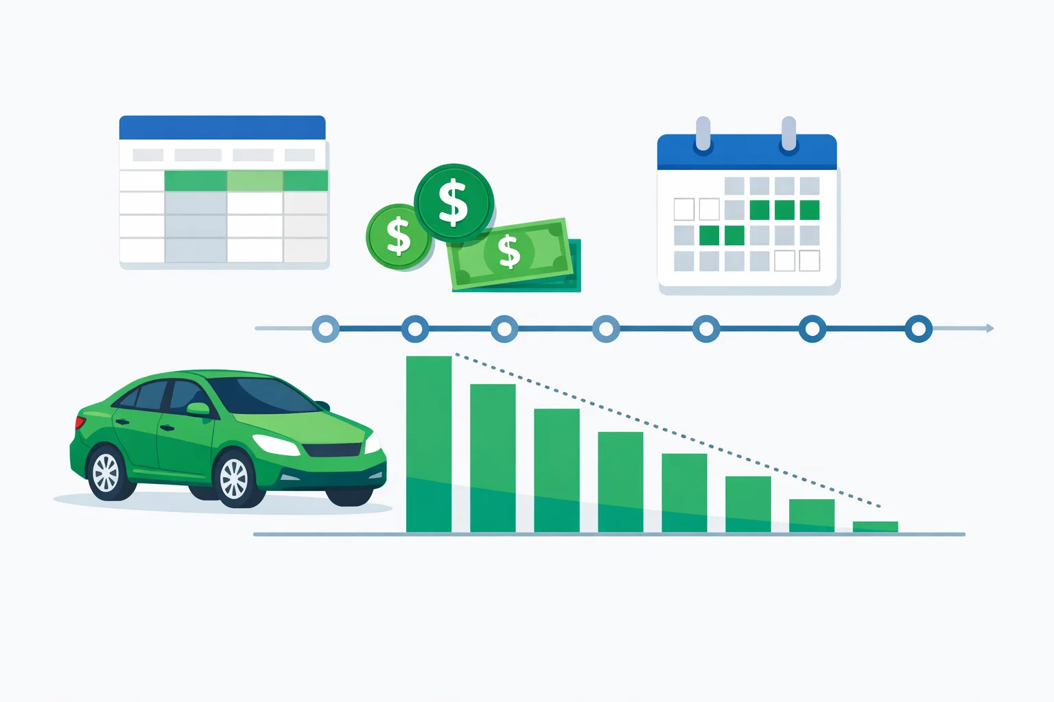 Auto Loan Amortization Schedule