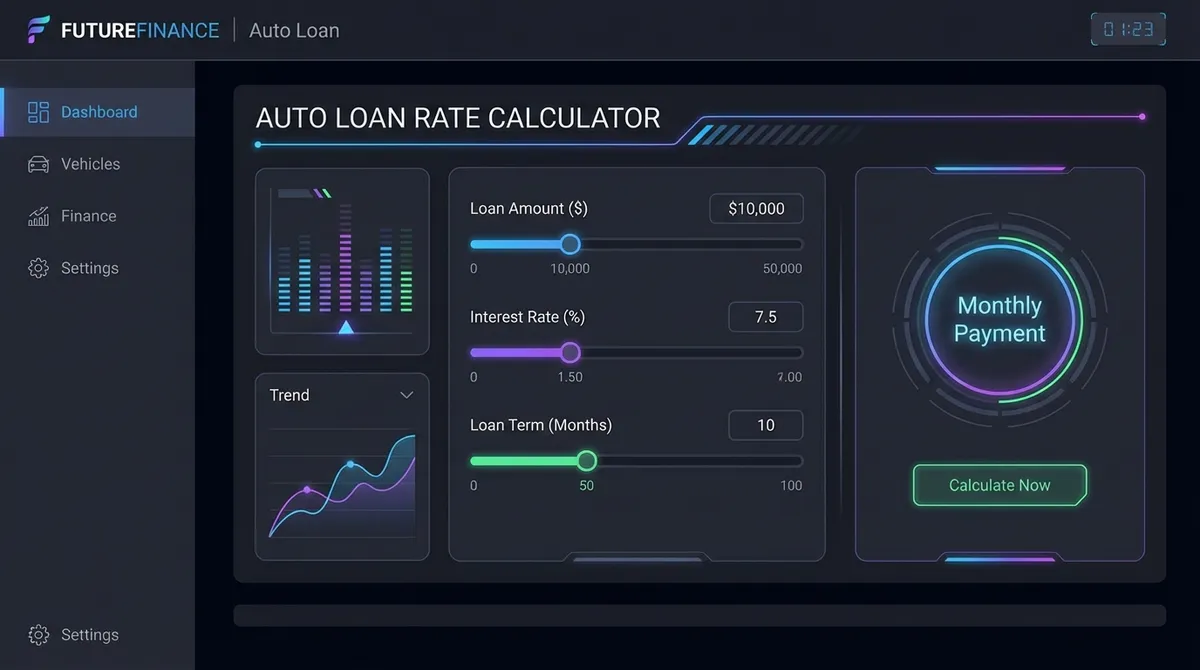 Auto Loan Rate Calculator