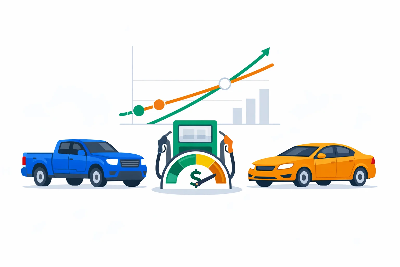 Diesel vs Gas Cost Calculator