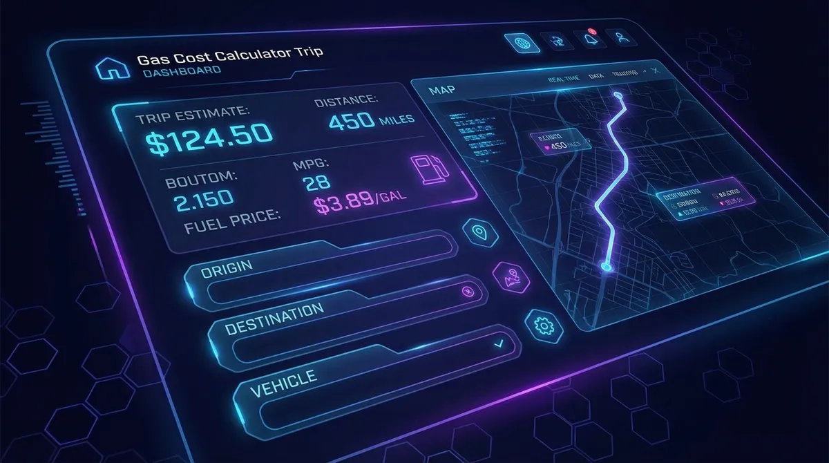 Gas Cost Calculator Trip