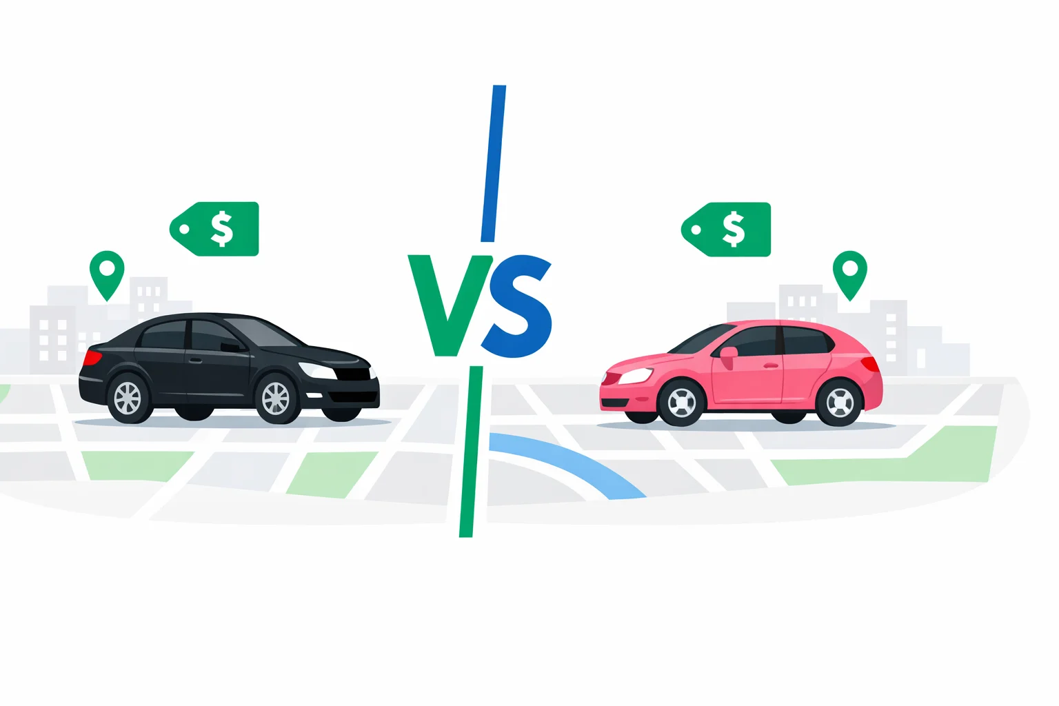 Uber vs Lyft Price Comparison Calculator