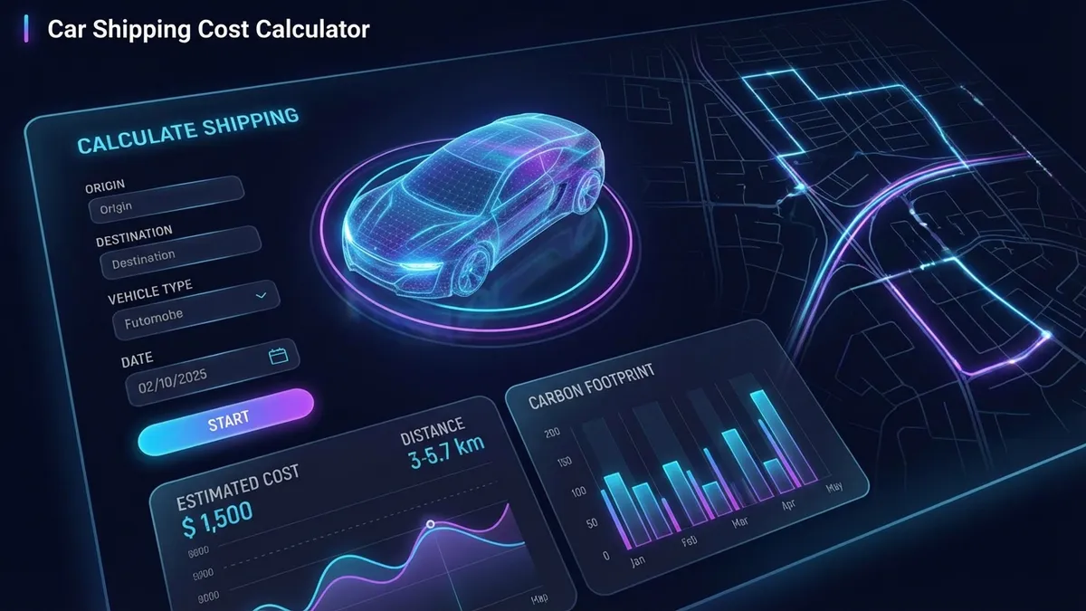 Car Shipping Cost Calculator