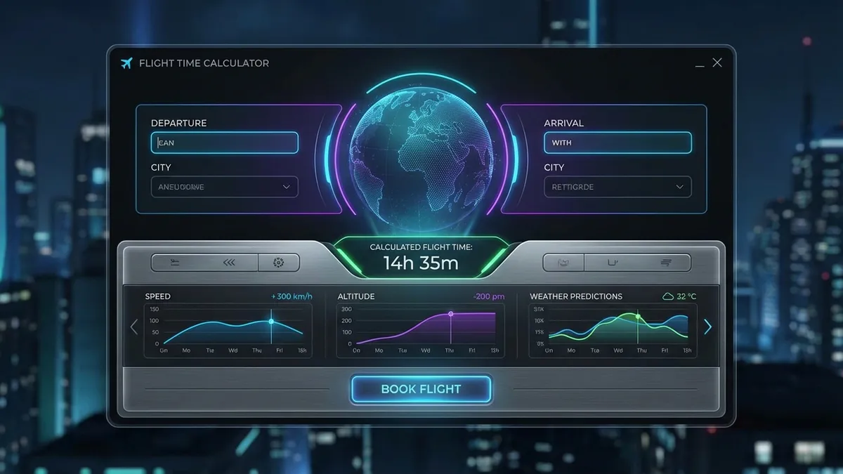 Flight Time Calculator